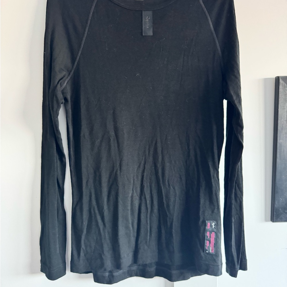 Rapha Charcoal Long Sleeve Top very lightly used